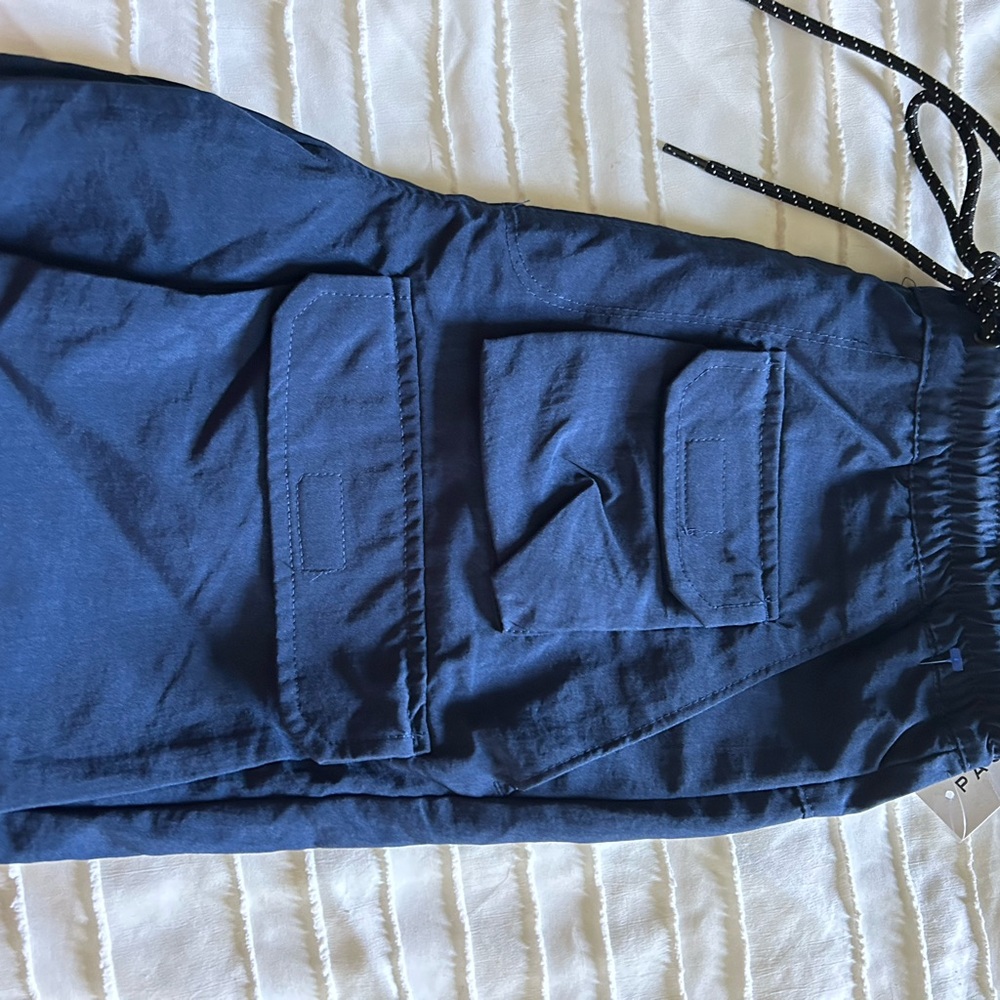 PacSun Navy Cargo Shorts for Men - Size Small - Picture 2 of 8
